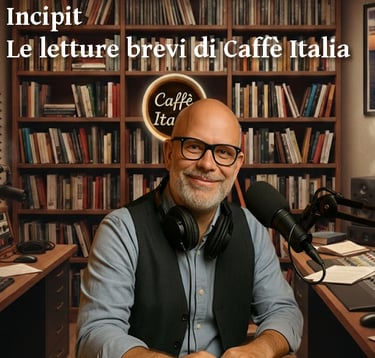 Dario Albertini legge su Caffè Italia le prime pagine di un libro