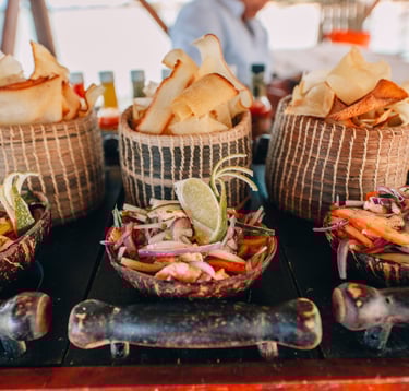 Belizean exotic food