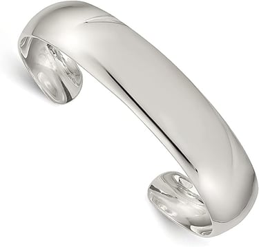 Sterling Silver Cuff Bangle Bracelet