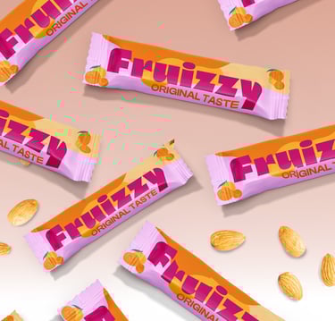 Design de packaging Fruizzy - par Soleado studio
