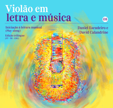 Capa do áudio "Acorda e vê!" do livro "Violão em letra e música"