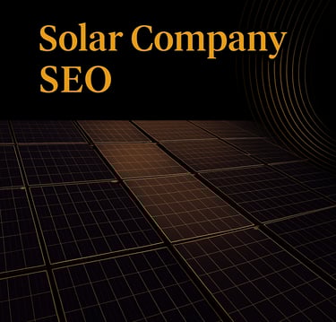 Solar Company SEO