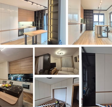 кухня и вградени мебели по поръчка – реализиран проект за апартамент от BrosMebel