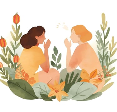 illustration écoute attentive