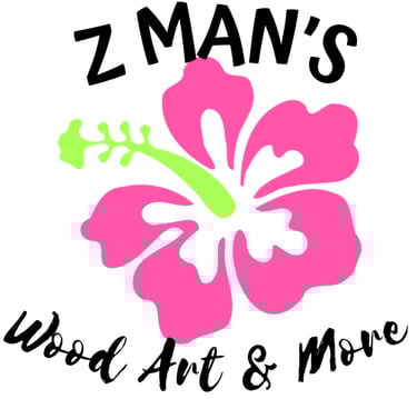Z Man's Wood Art & More Logo