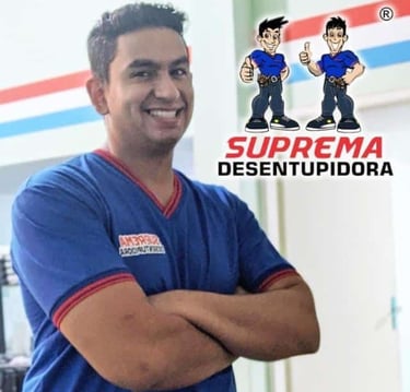 técnico responsável pela suprema desentupidora