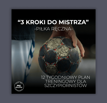 plan treningowy dla piłkarzy ręcznych