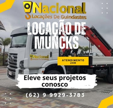 Aluguel de Munck em Aparecida de Goiânia