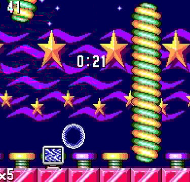 Sonic the Hedgehog Master System - Bonus Level