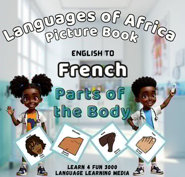 French Parts of the Body Picture Book