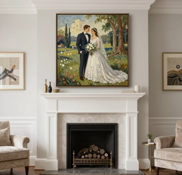 Bright living room with modern inventory