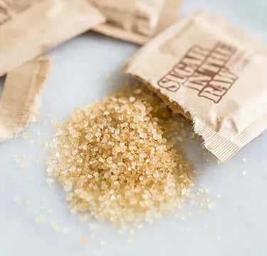 Opened Brown Sugar Sachet