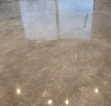 Polished concrete