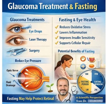 👁️🌙 Eye Health, Glaucoma & Fasting Protocols · A Scientific Overview 