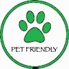 Image shows Pet friendy Sign.
