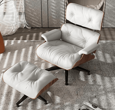 25Home Mid Century Lounge Chair & Ottoman