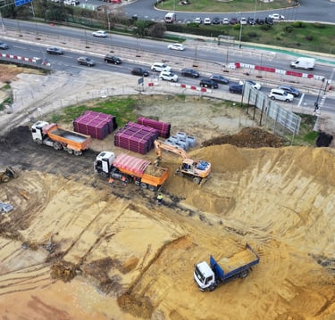 Seguimiento obra con drone