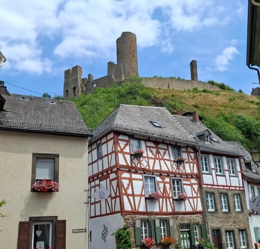 Altstadt mit Burgruine