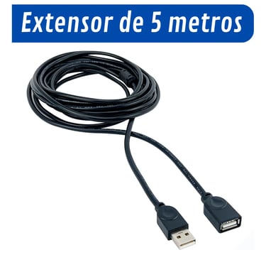 extensor USB de 5 metros