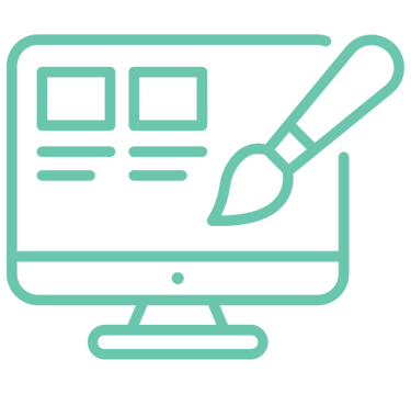 Modern web design UI/UX elements and creativity