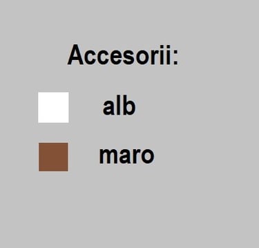 Asiroll producator rolete textile simple cu accesorii albe sau maro - SE ASIGURA LIVRAREA IN TARA