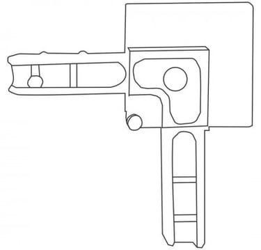 Coltar plasa slim - coltar din pvc  - Producator  plase  Asiroll / Bucuresti / Romania 