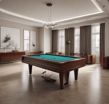 Déménagement de table de billard assemblage démontage remontage à La Prairie