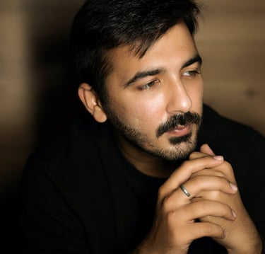 a man with a mustache and a beard