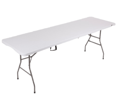 Stačiakampis sulankstomas stalas, 180 x 76 cm