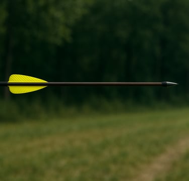 Faire un avec la flèche, avec son intention