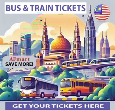 BUS AND TRAIN TICKETS