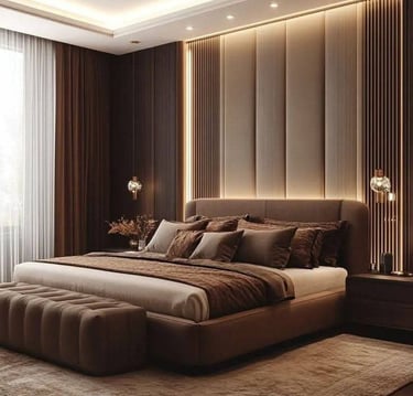 Profesyonel uygulamalarla tamamlanan dekorasyon çalışması