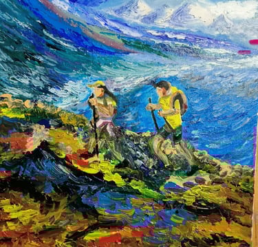 Colección de óleos – cuadros pintados a mano