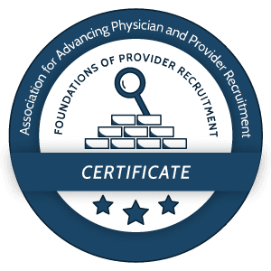 AAPPR certified provider recruitment professional