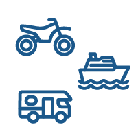 RV, Boat, RV Icon