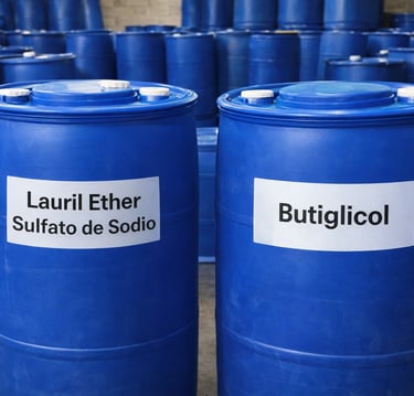 Insumos químicos para la fabricacion de productos de limpieza -QuimicaTyS