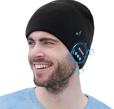 COTOP Gorro Bluetooth de Invierno, Gorro de Música