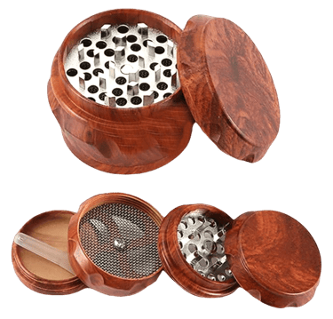 Cannabis Wooden Grinder