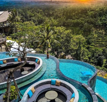 bali green swimming pool