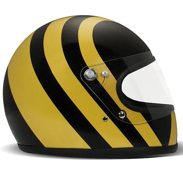 Kask szczękowy retro DMD Rocket Bee