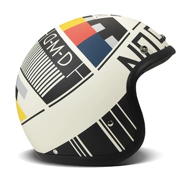Kask otwarty klasyczny DMD Vintage No Signal