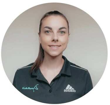 Hereford Dynamix Trampoline Club coach Sam Price