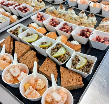 plateau de pièces cocktails