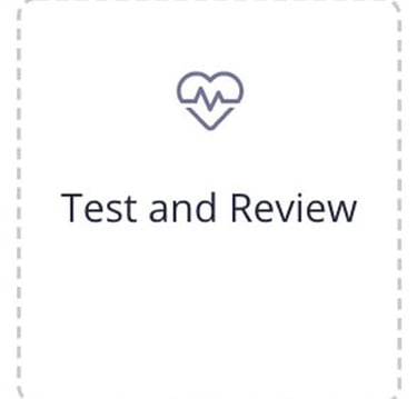 test and review