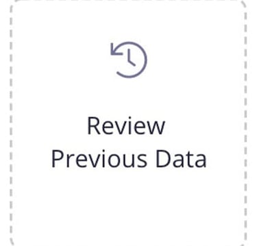 review previous data