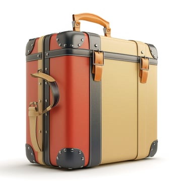 Colorful Trave Suitcase