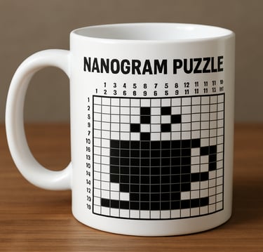 Nanogram Puzzle coffee mug 