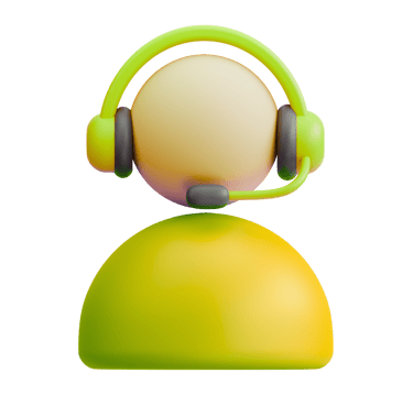 3D character listening to client problems for SEO and web design