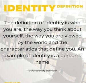 Identity series part one , beng Black in the UK