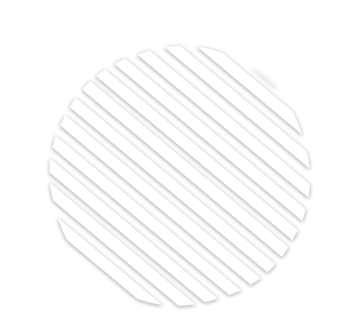 a black and white striped oval shaped object